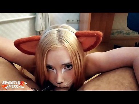 ❤️ Kitsune slikke dick en cum yn har mûle ❌ Seksfideo by wy